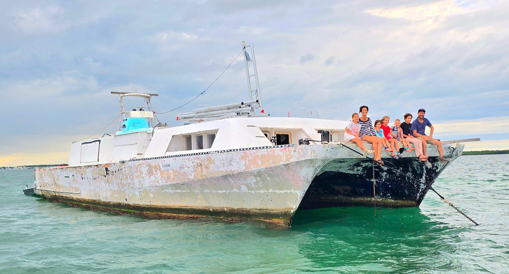 The surviving Moulin à Vent in the Florida Keys before reconstruction